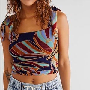 NWOT Free People Butterfly Top